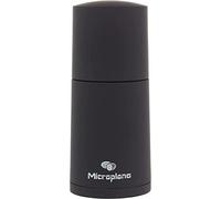 Microplane Moulin à épices en noir pour noix de muscade, cannelle, fèves Tonka et autres épices dures