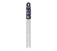 Microplane Râpe à zesteur en couleur Spring Flower pour agrumes, parmesan, gingembre, chocolat et noix de muscade avec lame fine - Fabriqué aux États-Unis