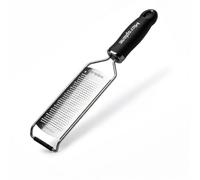 Microplane Râpe de cuisine Gourmet MIC45004E – Fine pour fromage, agrumes – Noir, inox