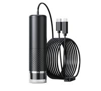 Microscopes, Microscope, Endoscope Portatif De Grossissement La Portée Numérique IP-C 2in1 8LED 1600x pour Caméra D'inspection Téléphone pour Adultes