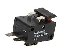 Microswitch 4 cosses DA7-10/2, double compatible souffleur à feuille Florabest FLB3000/6