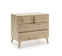 Micuna Commode bébé 4 tiroirs - Naturel