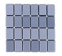 Micvtve 24 PièCes SéRies Curseurs et Patins de Meubles pour Meubles en Mouvement de Tapis Patins de Meubles Auto-AdhéSifs 25X35Mm