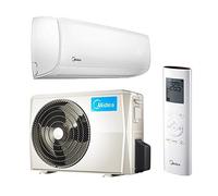 Midea Mission Inverter Climatiseur à commande WiFi via application Avec 5 m de tuyauterie en cuivre et connecteur rapide Pour pièces ≥ 120 m³ Design épuré 12000 BTU 3,5 kW