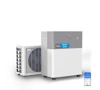 Midea Portasplit Climatiseur mobile à refroidissement uniquement 8000 BTU 2, 3 kW, pour pièces jusqu'à 28 m²/70 m³, seulement 38 dB(A) en mode silencieux