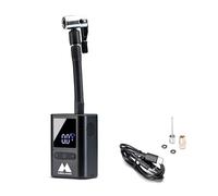 Midland Compresseur d'air Enerpump Mini C1680 – 100 PSI (6 bar), écran digital, kit pneus