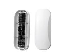 Miette de table - Balayeuse portative, brosse de nettoyage manuelle réutilisable avec poils | Brosse à miettes | Élimine efficacement les débris en forme de coquille de noisette du lieu de travail de