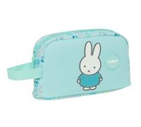 Safta - Porte-petit-déjeuner thermos isotherme avec bouteille d'eau Miffy "Friends" - 21,5 x 12 x 6,5 cm
