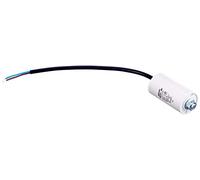 Miflex Condensateur de démarrage Condensateur Moteur 12 µF 450 V 35 x 65 mm câble M8 12 µF