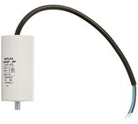 Miflex Condensateur de démarrage Condensateur Moteur 20 µF 450 V 40 x 78 mm câble M8 20 µF