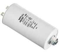 Miflex Condensateur de démarrage Condensateur Moteur 20 µF 450 V 40 x 83 mm connecteur M8 20 µF