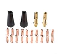 MIG Kit de 24 consommables de soudage sans gaz 0,030 à 0,035 cm pour Eastwood Mig 135 175 pour Lincoln 125HD Accessoires
