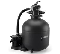 Miganeo Dynamic 12000 Eco Pro Filtre à sable auto-amorçant, noir, 11 000 l/h, chaudière de 485 mm, noir