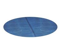 Miganeo Premium Bâche à Bulles Ø 500 cm Rond | Noir/Bleu | découpable | Couverture de Piscine Solaire | Chauffage de Piscine