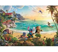 MIGHTYPRINT Disney - Lilo et Stitch - Décoration murale durable 61 x 43 cm - Non fabriqué en papier - Collection sous licence officielle