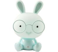 Mignon Bébé Chambre Lampe Lapin Veilleuse Led Lampe de Nuit De Noël Cadeau De Chevet Décor Enfants Lunettes Lapins Lumières