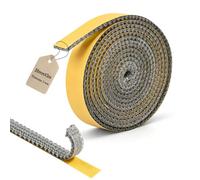 MIGUBIGU 1pcs Joint Insert Cheminée 2 mm x 20 mm x 3 m Joint Poele a Bois | Joint en Fibre de Verre Résistante 600°, Joint Réfractaire pour Poele a Bois, Cheminée, Chaleur