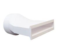 Mihimo AirConnect Embout de Raccord pour Climatiseur Mobile FI130 130mm Blanc