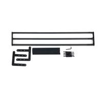 Mihimo Design Porte-plante réglable New Modern 70 cm Noir