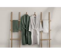 Mijolnir, 1060A-047-1, Set de peignoir de bain familial (4 pièces), 100% COTON, vert, 50 x 90 cm