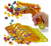 MIJOMA Lot de 12 ou 24 canons à confettis en papier pour mariage, anniversaire, carnaval, Nouvel An, fêtes, léger et sûr, surprise colorée ! (12)