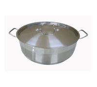 Baumalu Mijoteuse GASTRONOMIE 36 cm acier inoxydable compatible induction avec couvercle