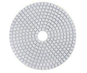 MiJunHD Disque de polissage diamanté 180 mm 500 disques abrasifs pour ponceuse et polisseuse pour granit, marbre, béton et pierre, crochet disque support (1 pièce)