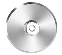 MiJunHD Filetage M14 - 125 mm - En aluminium épais - Auto-adhésif - Crochet et boucle pour meuleuse d'angle - Support de disque de ponçage (1 pièce)