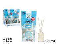 Mikado Coton 30ml Diffuseur de Parfum d'Ambiance Bâtons
