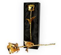 mikamax - Rose d'Or - 24 Karat - Avec Certificat d'Authenticité - Coffret Cadeau Noir, X-Large