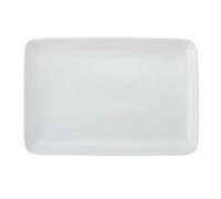 Mikasa Chalk Plateau de service rectangulaire en porcelaine, 33 cm x 22 cm x 2,5 cm, dans une boîte