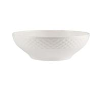 Mikasa Saladier à légumes en porcelaine anglaise légère et résistante aux éclats, blanc