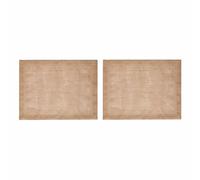 Mikasa Set de 2 Sets de Table en Jute, Sets de Table naturels pour Tables de Salle à Manger rustiques, 35 x 45 cm, antidérapants, Design Naturel