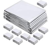 Mikikit 12feuilles Film Réfléchissant Argenté pour Serre Chauffante Protection Hivernale des Plantes Outil de Jardinage pour Croissance Homogène et Transmission Solaire