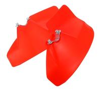 Mikikit 2pcs Protège-herbe en Nylon Léger pour Coupe-bordures, Installation Facile, Adapté aux Terrains Irréguliers en Usage Agricole, Accessoires pour Tondeuses à Gazon