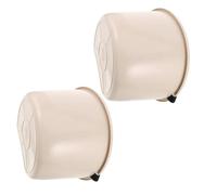 Mikikit 2pièces Panier de Cueillette de Fruits avec Bandoulière Confortable Seau Multifonction pour Récolte de Légumes et Baies Panier Léger pour Jardin et Verger