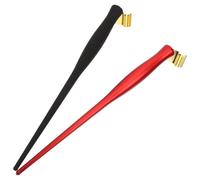 Mikikit 2pièces Porte-plume de Style Rétro Design Vintage Oblique Ergonomique pour Calligraphie Cadeau pour Débutants et Amateurs Confortable et Résistant