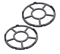 Mikikit 2pièces Support De Wok Pour Cuisinière à De Rack Antidérapant Pour Brûleur Accessoire De Cuisine Pour Poêles Et Casseroles