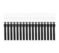Mikikit Absorbeur D'encre pour Stylo-plume Outil de Recharge D'encre Noire 25 Pièces 3,4 Mm Convertisseur à Piston Rotatif pour Écriture Précise et Rechargement Accessoires Bureau