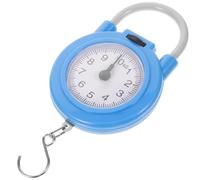 Mikikit Balance à Bagages Portable Légère Crochet, Précision Élevée, en Plastique et Métal, pour Voyages et Pesée Suspendue Pratique