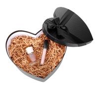 Mikikit Boîte en Papier de Cœur pour Arrangement Floral et Présents, Petite Boîte Couvercle pour Décoration et Fête Saint-valentin