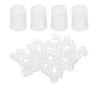 Mikikit Bouchon adaptateur pour bouteille 120 pièces, plastique, usage polyvalent, compatible avec toner et distributeur de parfum, adapté pour aromathérapie