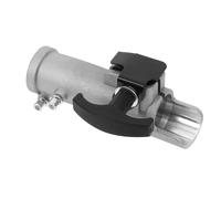 Mikikit Connecteur D'arbre de Tondeuse à Gazon en Aluminium 28mm, Adaptateur Robuste pour Accessoires de Débroussailleuse, Performance Améliorée et Compatibilité Polyvalente