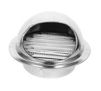 Mikikit Couvercle de Ventilation Murale Aération pour Hotte Aspirante Couvercle de Ventilation Extérieure Facile à Installer Étanche Pluie