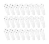 Mikikit Crochets Invisibles sans Trace pour Cadres Photo et Peintures, 50 Pièces, Plastique et Métal, Faciles à Installer Marteau, Adaptés pour Espace de Vie et Bureau