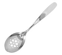 Mikikit Cuillère De Service Percée En Acier Inoxydable 304 Épaisse Et Longue Cuillère à Fentes Ergonomique Pour Buffet Et Banquet Ustensile Cuisine Réutilisable Polyvalent Professionnel