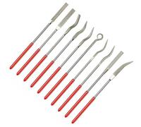Mikikit Ensemble 10 Limes Diamantées pour Travail Bois et Plastique, Outil de Meulage et Polissage, Adapté Bricolage et aux Projets Créatifs