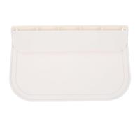 Mikikit Étagère Murale Pliante Flottante Blanche Grande Capacité Rangement Pratique pour Salle de Bain et Objets Divers Support Stable Résistant et Design Contemporain