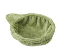 Mikikit Hamac de Remplacement Anneau en Acier pour Arbre à Chat de Cuillère, Coussin Doux et Robuste en Peluche Lit Suspendu pour Petits Chats Espace Animalier