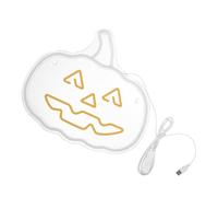 Mikikit Lampe Néon Citrouille Halloween pour Chambre D'garçon et Filles, Installation Rapide et Solide, Décoration Lumineuse Effrayante pour Fêtes et Rassemblements Festifs